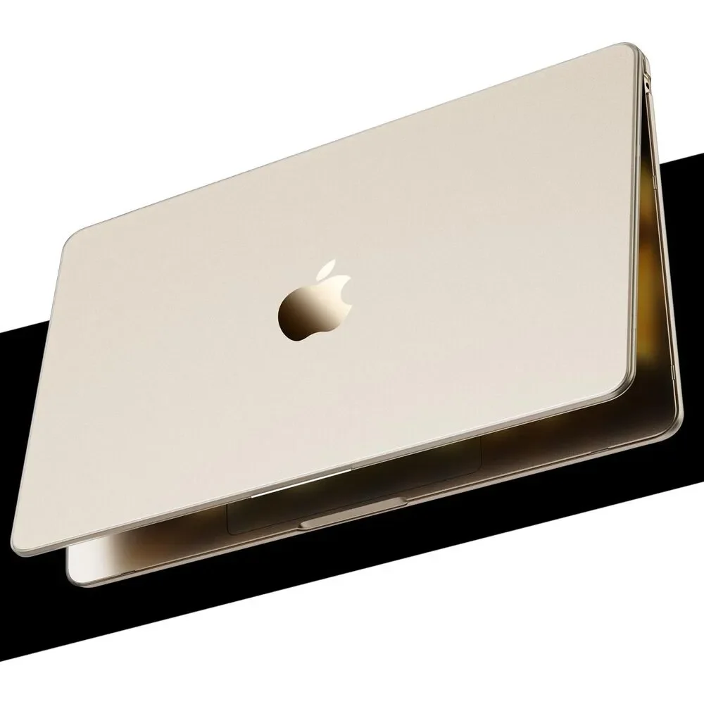 Official Starlight for MacBook Air 15in Case M3 M2 2024 2023 HardShell Matte Cov